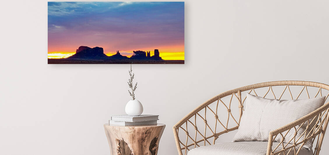 Monument Valley Breaking Dawn by Yolanda Handy