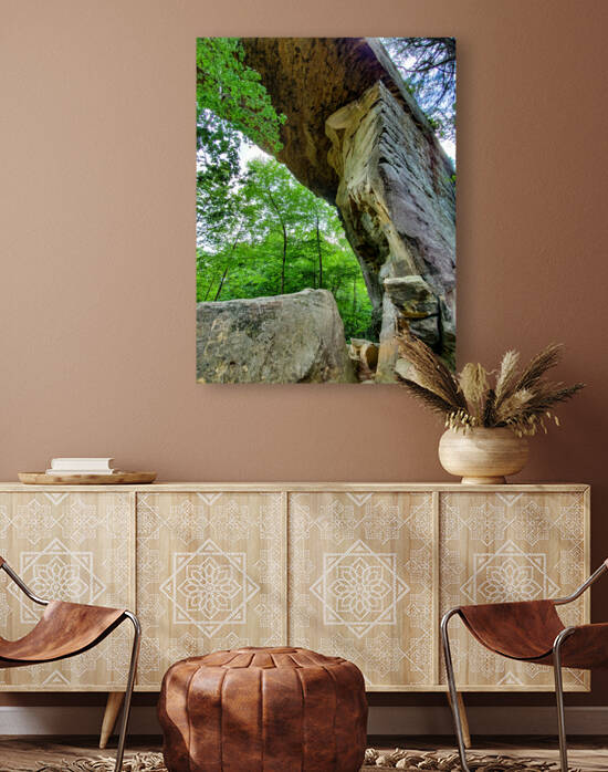 Natural Bridge 1 by Yolanda Handy