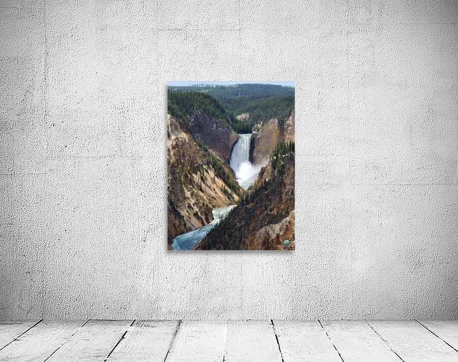 Yellowstone Waterfall Wall Preview