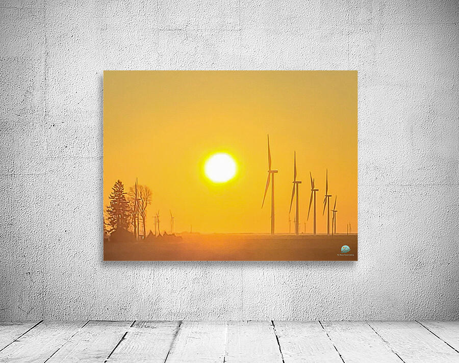 Farmland Sunset Wall Preview