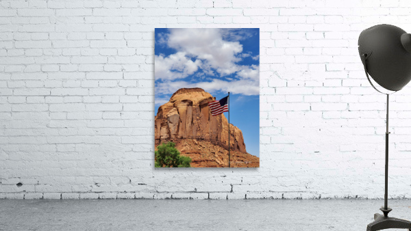 Monument Valley Flag Wall Preview