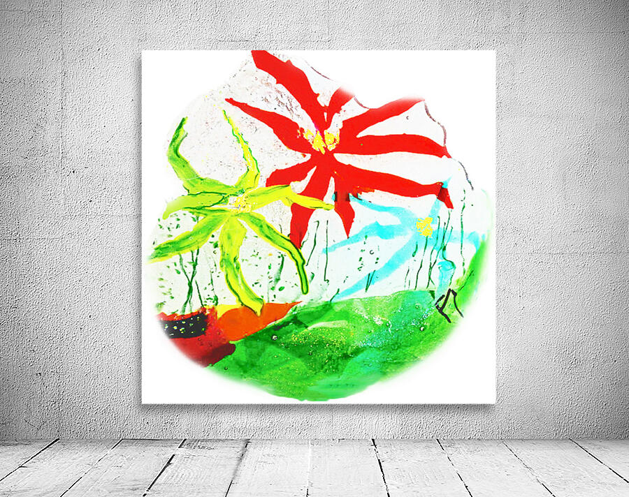 blooming on Wall Preview