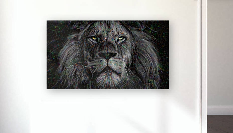 Craked Scar lion by MadeByPrint