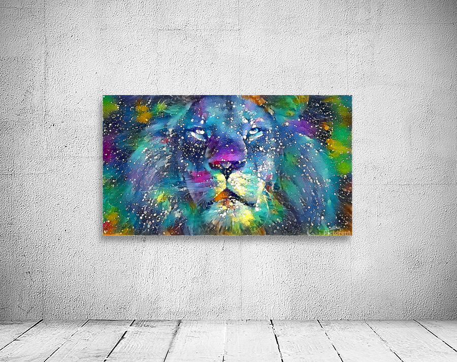 Splatter Lion Wall Preview