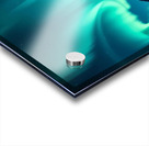 Magic of twilight on the ice peaks Acrylic print