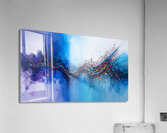 Color flow Acrylic Print