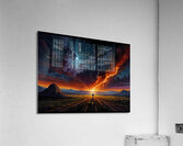 Celestial Flame Acrylic Print