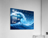 Blue Tide Acrylic Print