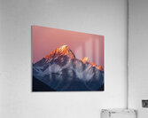 Gold Peak Acrylic Print