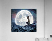 Lunar Watcher Acrylic Print