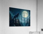 Lunar Howl Acrylic Print
