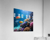Coral Symphony Acrylic Print