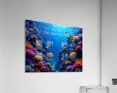 Coral Symphony Acrylic Print