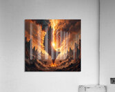  Genesis Collision Acrylic Print