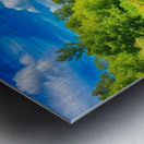 stillness of nature Metal print