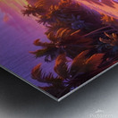 Tropical sunset magic Metal print