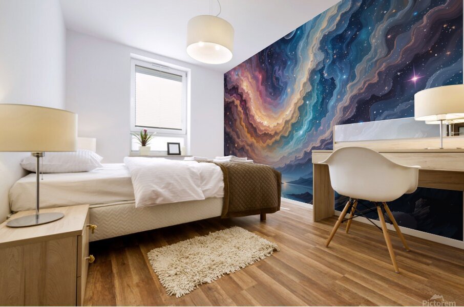 Galaxy Scent Mural print