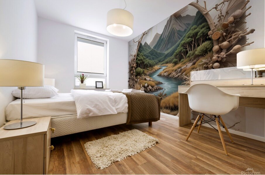 Nature Reclaimed Mural print