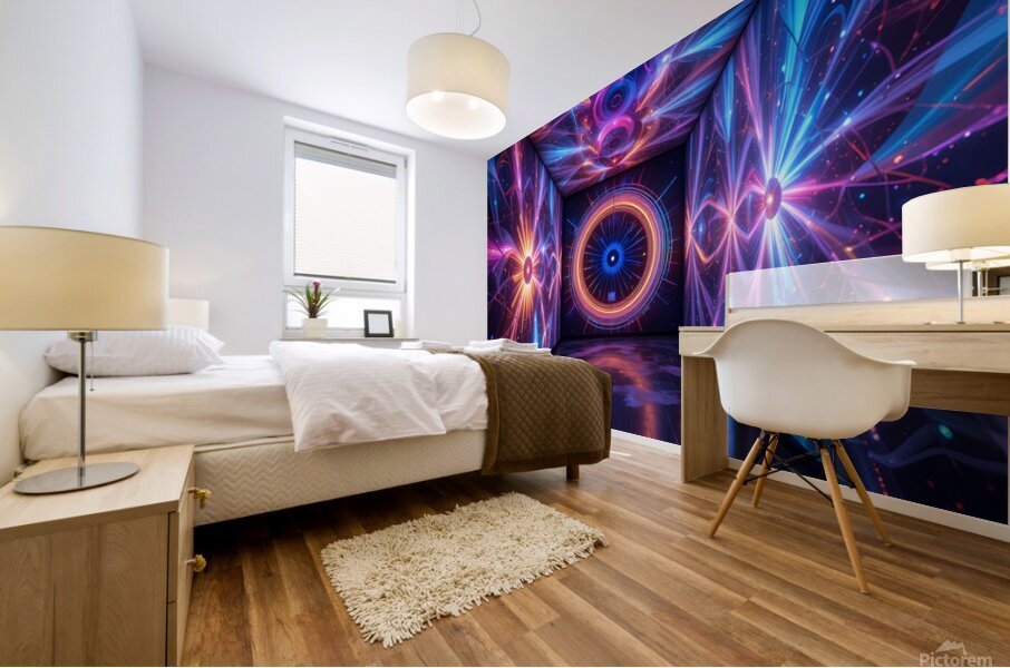 Moving Colors Mural print