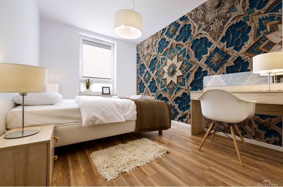 Andalusian patterns Mural print