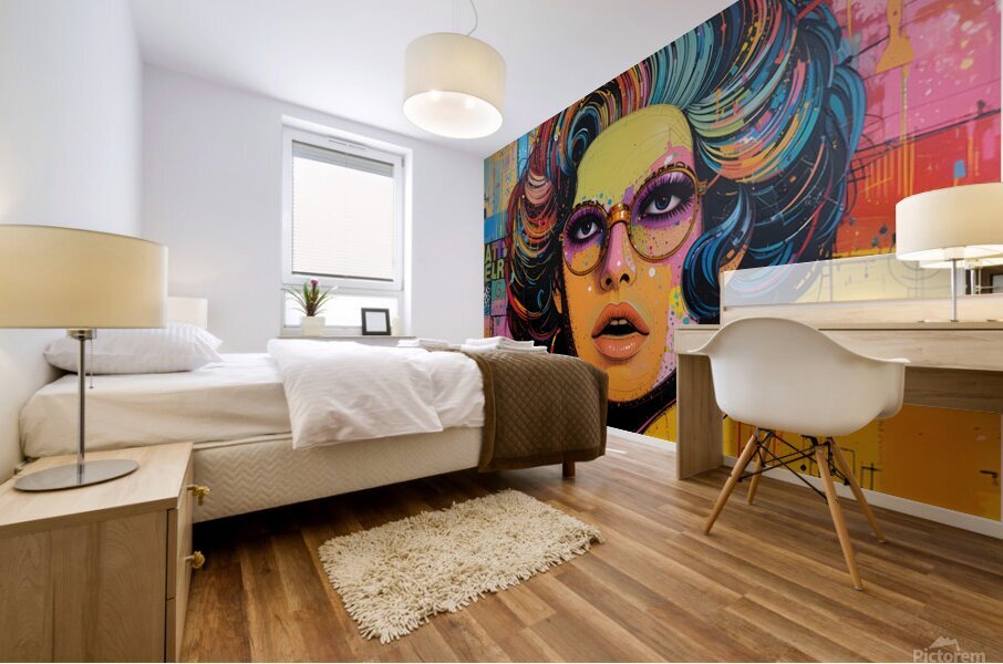 Pop Pulse Mural print