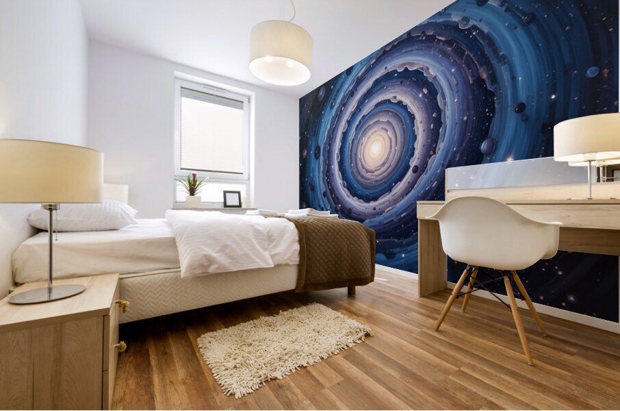 Celestial Bloom Mural print