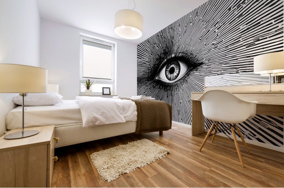 Vision Echoes Mural print
