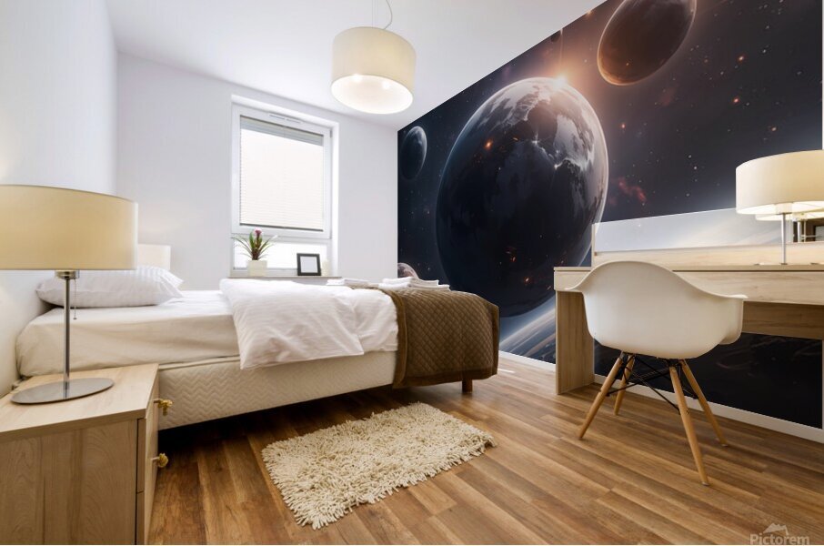  Celestial Depths Mural print