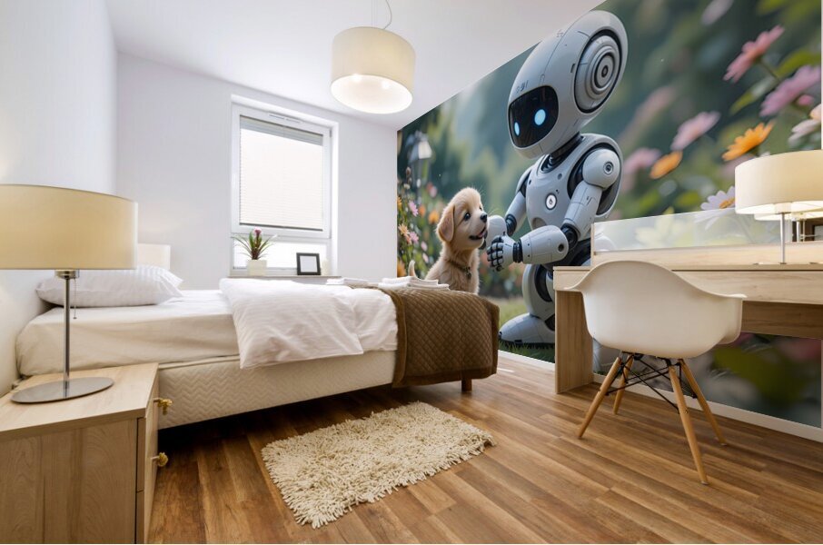Digital Playmates Mural print