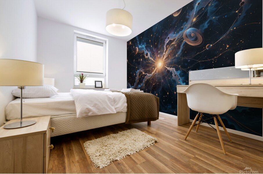 Cosmic Tapestry Mural print