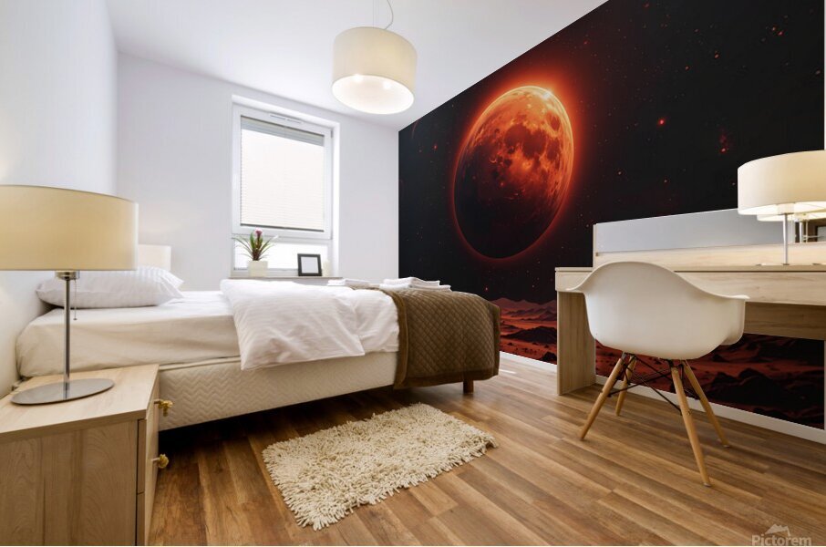 Mars Awakening Mural print