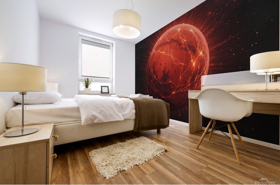 Mars Awakening Mural print