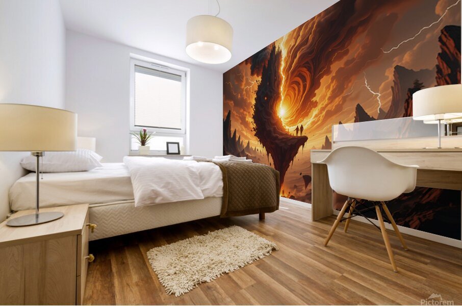  Genesis Collision Mural print
