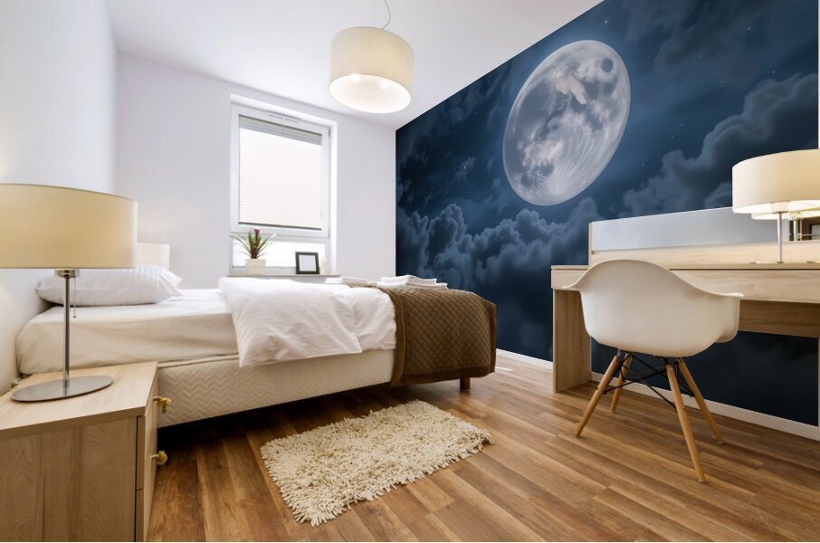  Lunar Serenity Mural print