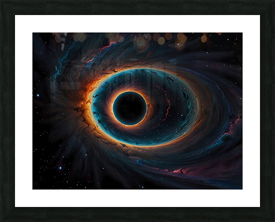Cosmic Abyss Picture Frame print