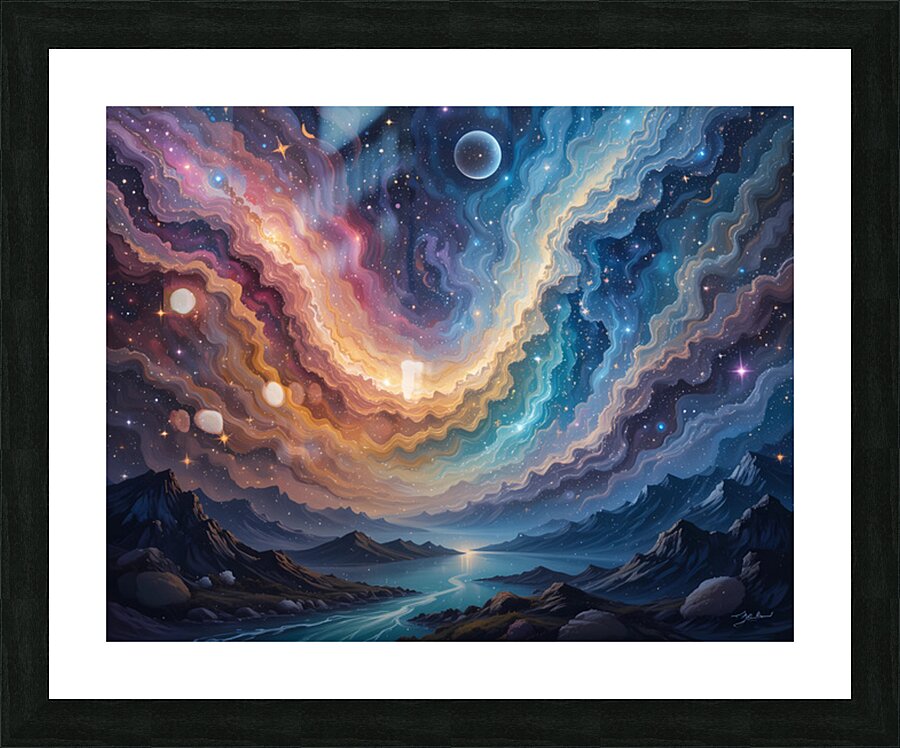 Galaxy Scent Picture Frame print