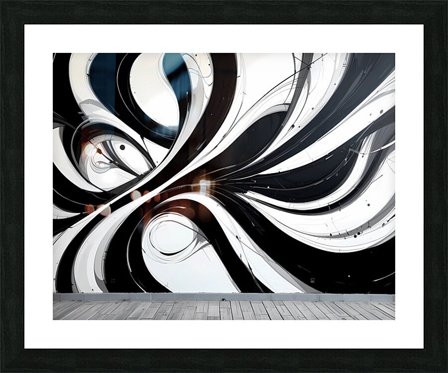 Motion contrast Picture Frame print