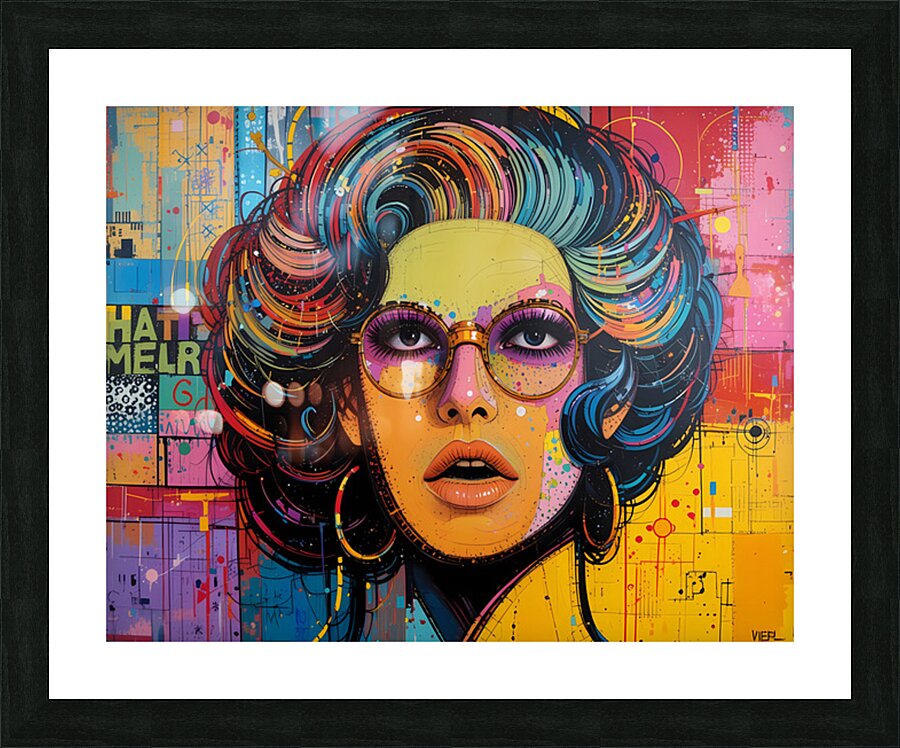 Pop Pulse Picture Frame print