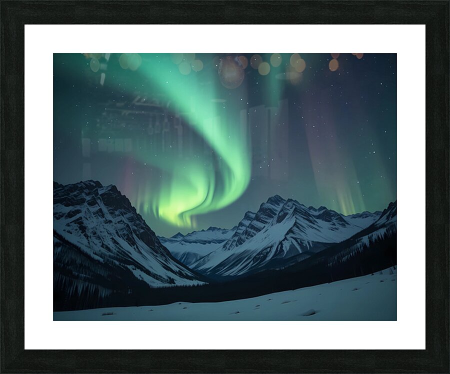  Celestial Dusk Picture Frame print