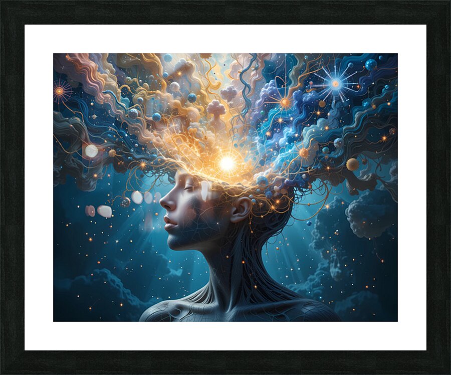 Open Mindscape Picture Frame print