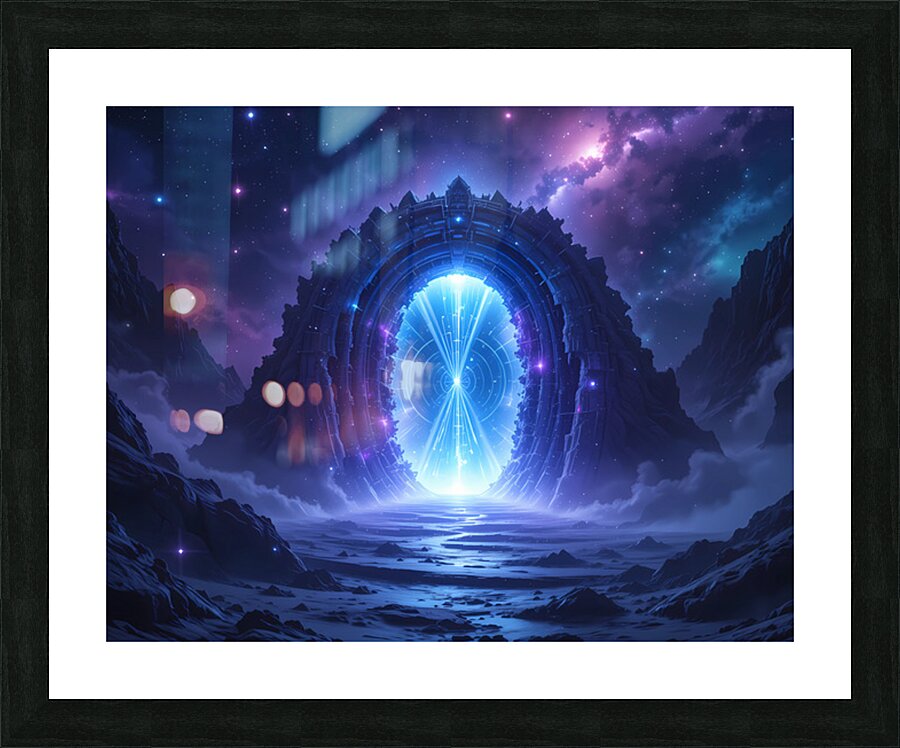 Galactic Passage Picture Frame print