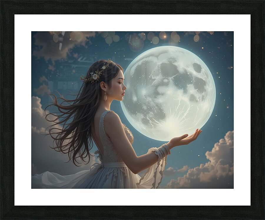 Moonkeeper Picture Frame print