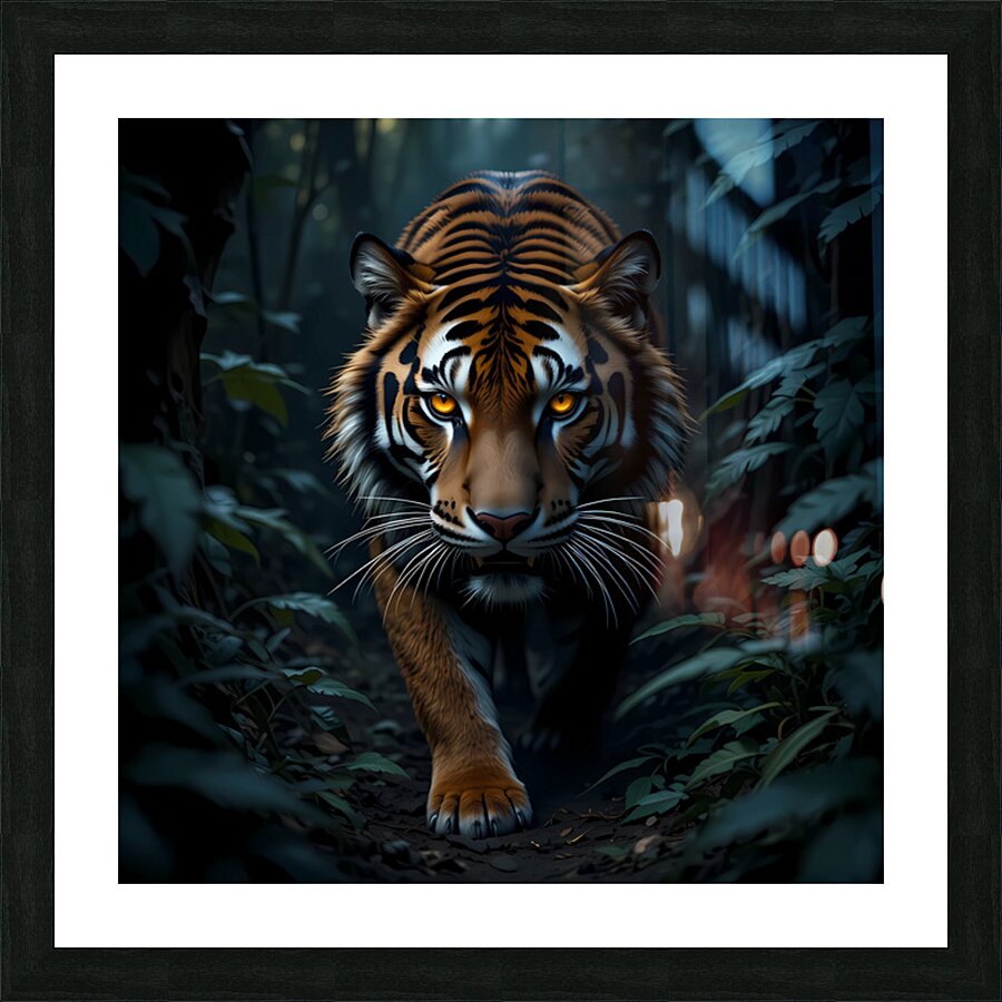 Shadowborn Majesty Picture Frame print