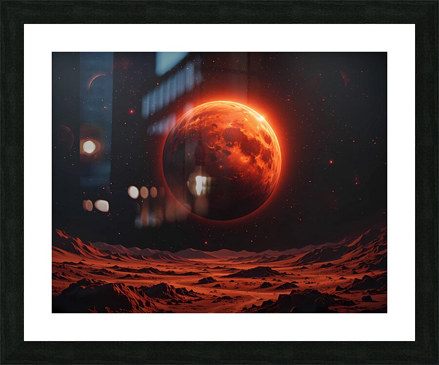 Mars Awakening Picture Frame print