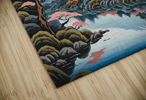 Serene Echoes: Ukiyo-e Inspirations NAOUAL HESSOUNI puzzle