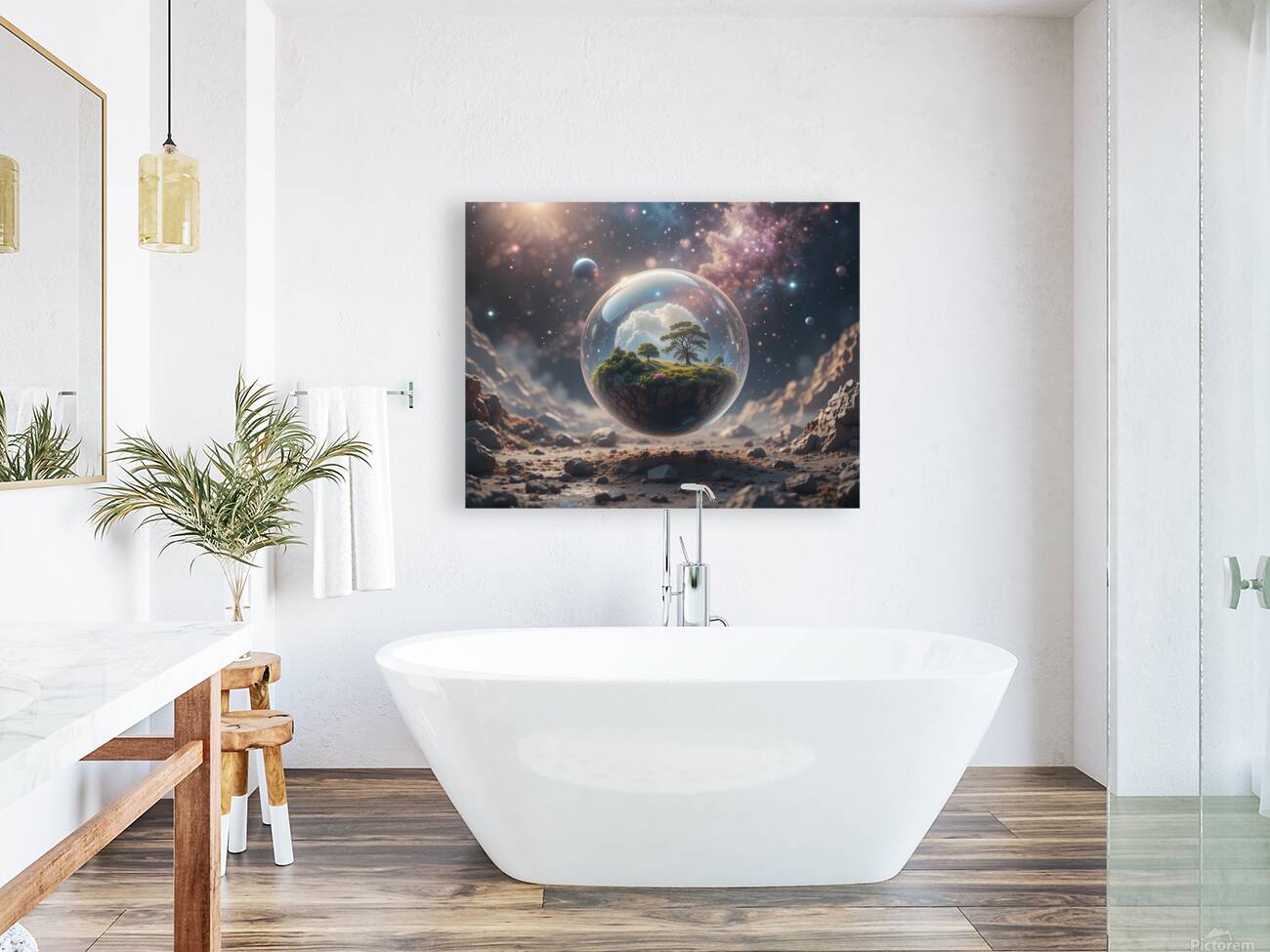 Celestial Bubble Reproduction