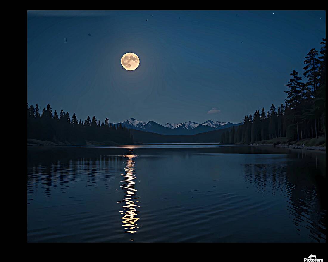 Moonlit Serenity Reproduction
