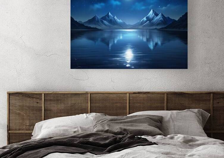 Magic of the night above the peaks by NAOUAL HESSOUNI