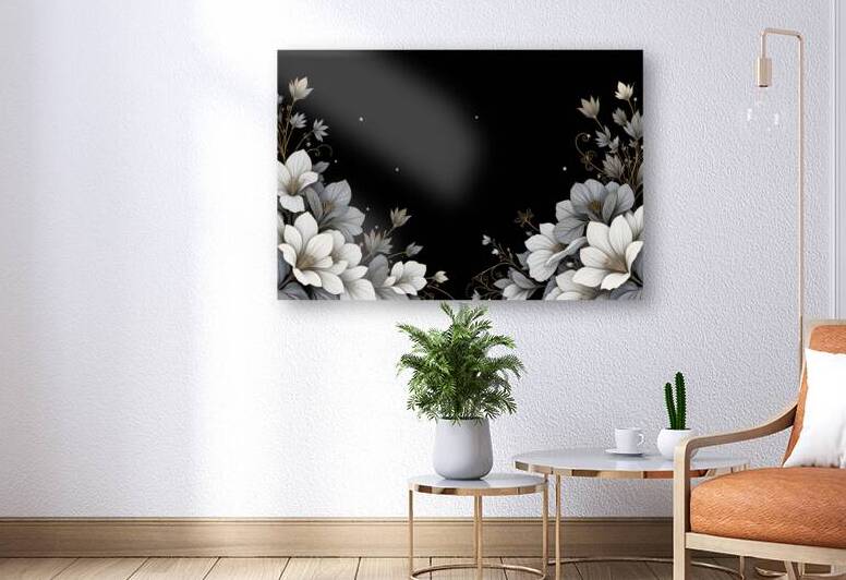A touch of luxury - fine art with elegant lines by NAOUAL HESSOUNI