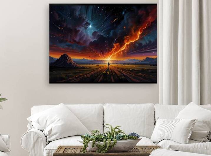 Celestial Flame by NAOUAL HESSOUNI